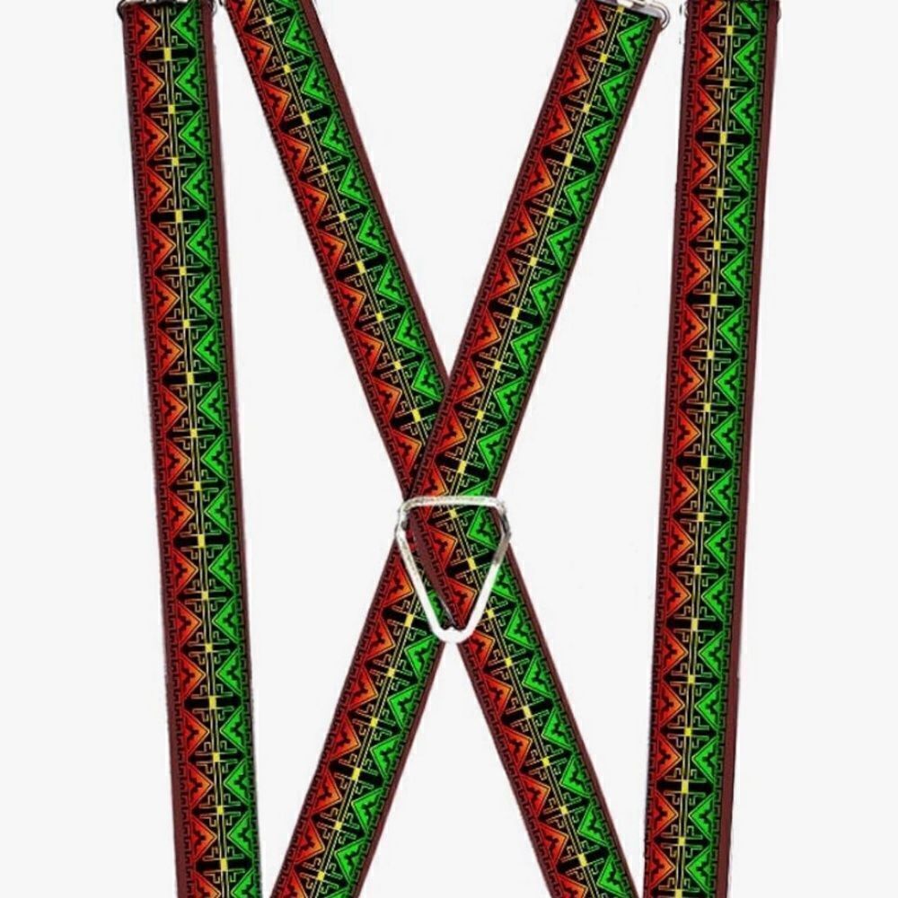 NEW Buckle-Down Unisex Adults Suspenders Tapestry - Picture 10 of 10
